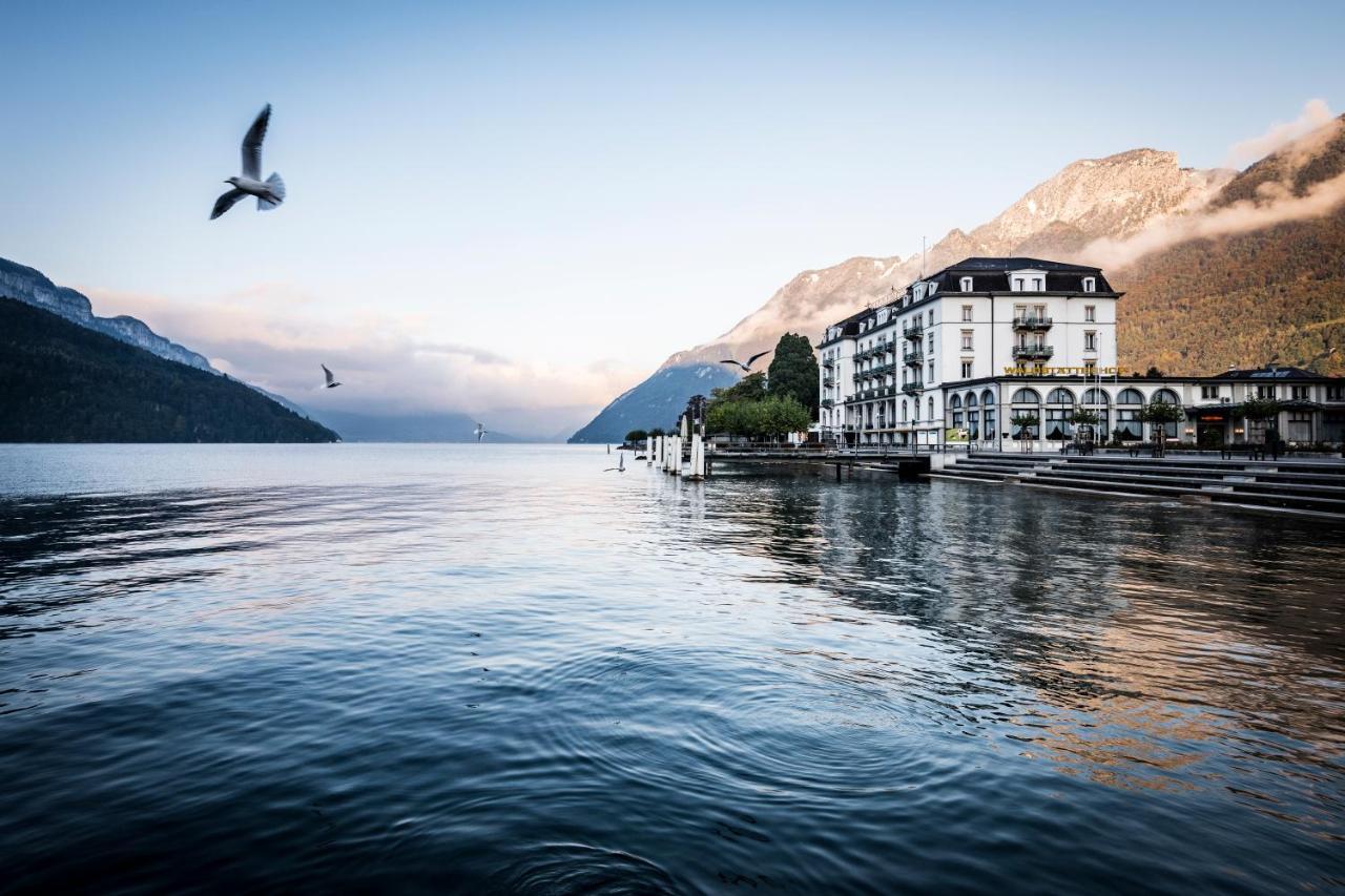 Seehotel Waldstaetterhof Swiss Quality Brunnen Zewnętrze zdjęcie