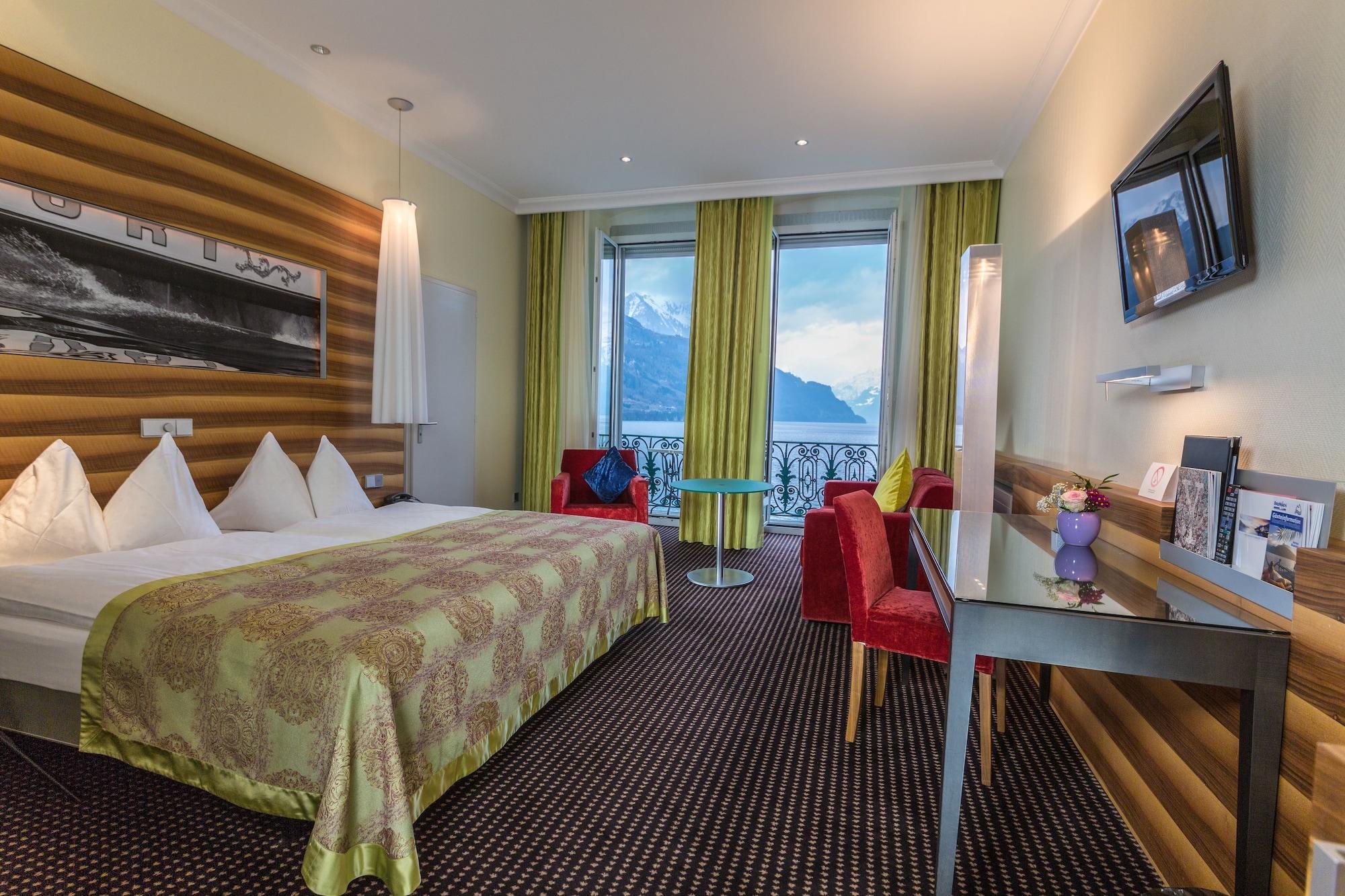 Seehotel Waldstaetterhof Swiss Quality Brunnen Zewnętrze zdjęcie